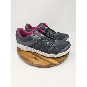 Ryka Summit Womens Size 10M Athletic Sneakers Gray Pink‎ Low Top Walking Shoes